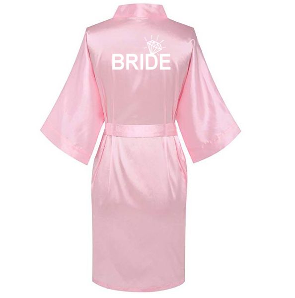 new bride bridal robe women bride diamond ring short satin robe women wedding party bride gift getting married kimono robes, Black;red
new bride bridal robe women bride diamond ring short satin robe women wedding party bride gift getting married kimono robes, Black;red