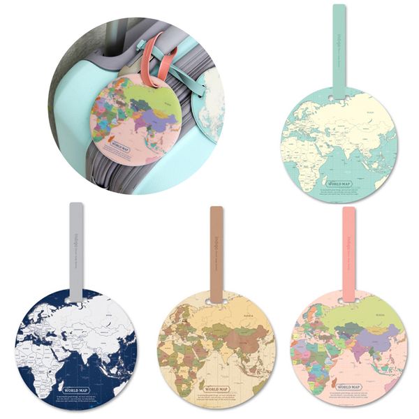 creative luggage name tag global map silicone suitcase id address holder identifier baggage boarding tags portable travel accessories, Black
creative luggage name tag global map silicone suitcase id address holder identifier baggage boarding tags portable travel accessories, Black