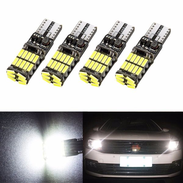 4pcs white t10 w2,1x9,5d w5w 4014 26 smd can bus led lights bulb error free interior lamp car panel light
4pcs white t10 w2,1x9,5d w5w 4014 26 smd can bus led lights bulb error free interior lamp car panel light