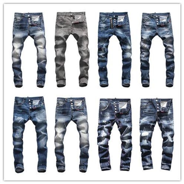 2020 mens clothing mens jeans distressed ripped skinny jeans fashion designer men jeans slim mens denim pants hip hop men's short jean, Blue
2020 mens clothing mens jeans distressed ripped skinny jeans fashion designer men jeans slim mens denim pants hip hop men's short jean, Blue