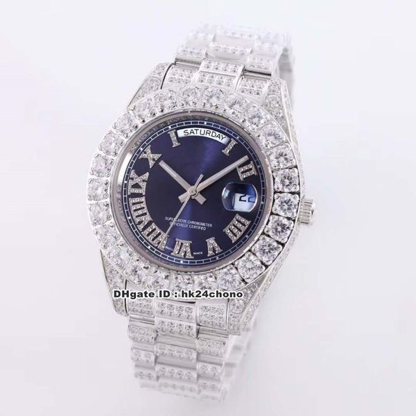 4 стиль лучший 43мм day-date steel full diamonds автоматическая мужские часы сапфир зеркало синий циферблат циферблат бриллианты стали ремеш, Slivery;brown
4 стиль лучший 43мм day-date steel full diamonds автоматическая мужские часы сапфир зеркало синий циферблат циферблат бриллианты стали ремеш, Slivery;brown