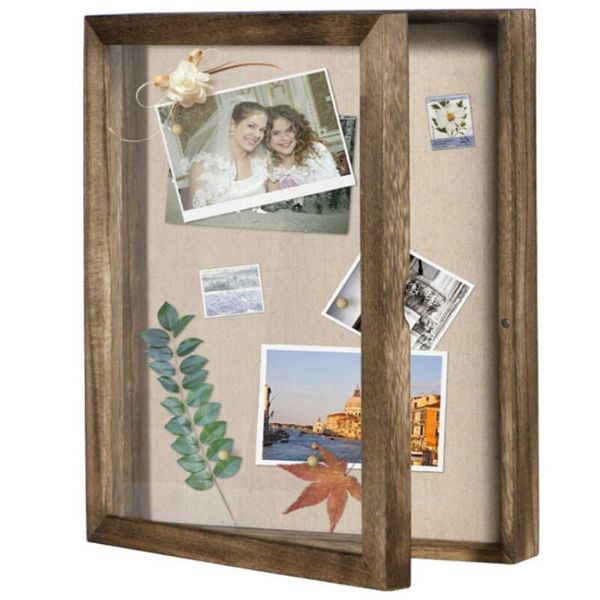 shadow box display cabinet solid wood p frame and linen back souvenir retro charcoal color p memory box home decoration
shadow box display cabinet solid wood p frame and linen back souvenir retro charcoal color p memory box home decoration