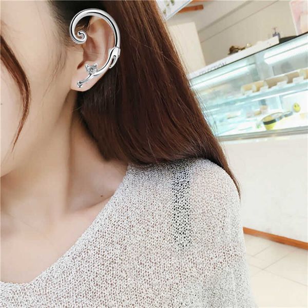 marquesechriss clip-on & screw back 1 pc gothic punk silver gold cat ear cuff for women jewelry trendy bite fake clip on wrap upper earings
marquesechriss clip-on & screw back 1 pc gothic punk silver gold cat ear cuff for women jewelry trendy bite fake clip on wrap upper earings
