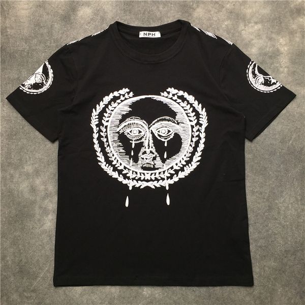 19ss new brand fashion luxury designer t shirts clothes mai spike mask pentagonal star printed couple t-shirt, White;black
19ss new brand fashion luxury designer t shirts clothes mai spike mask pentagonal star printed couple t-shirt, White;black