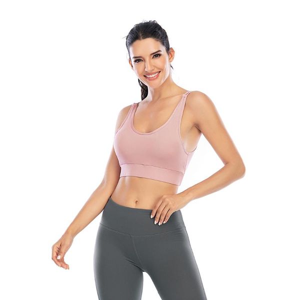 women breathable mesh patchwork push up padded sport bra lady summer gym fitness yoga tank solid crop top, White;black
women breathable mesh patchwork push up padded sport bra lady summer gym fitness yoga tank solid crop top, White;black