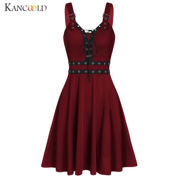 kancoold women's gothic punk sleeveless strap sling dress elegant strap backless party strapless strapless dress, Black;gray
kancoold women's gothic punk sleeveless strap sling dress elegant strap backless party strapless strapless dress, Black;gray