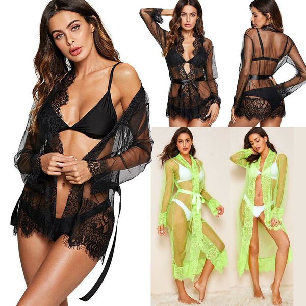 2 стили женщины сексуальное женское белье с длинным рукавом babydoll пижамы нижнее белье кружева прозрачное длинное платье халат халат, Black;red
2 стили женщины сексуальное женское белье с длинным рукавом babydoll пижамы нижнее белье кружева прозрачное длинное платье халат халат, Black;red