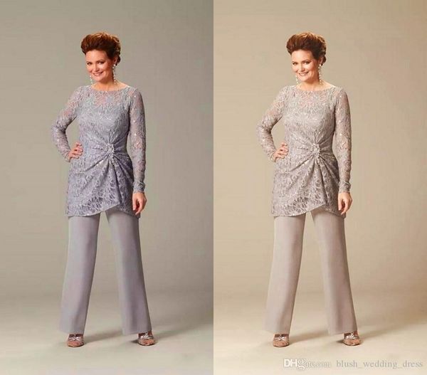 silvery gray lace mother of the bride suits long sleeves plus size women formal evening dress sequined crystals wedding guest dresses, Black;red
silvery gray lace mother of the bride suits long sleeves plus size women formal evening dress sequined crystals wedding guest dresses, Black;red