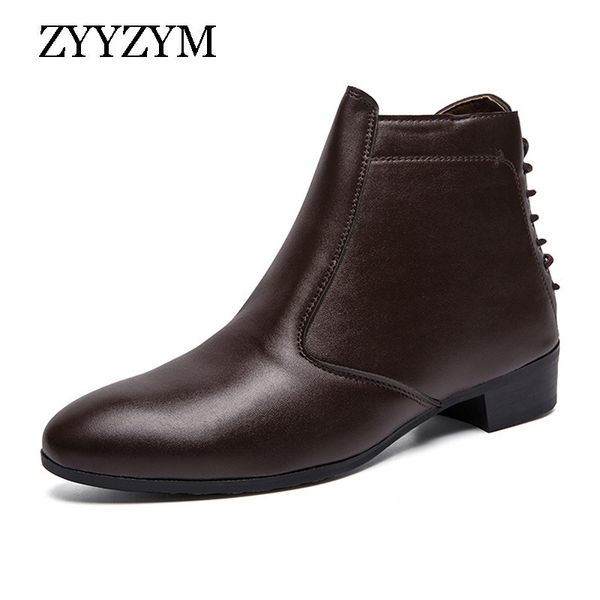 zyyzym men boots leather spring autumn zipper men ankle boots brithsh for plus size eur 39-47 zapatos de hombre, Black
zyyzym men boots leather spring autumn zipper men ankle boots brithsh for plus size eur 39-47 zapatos de hombre, Black