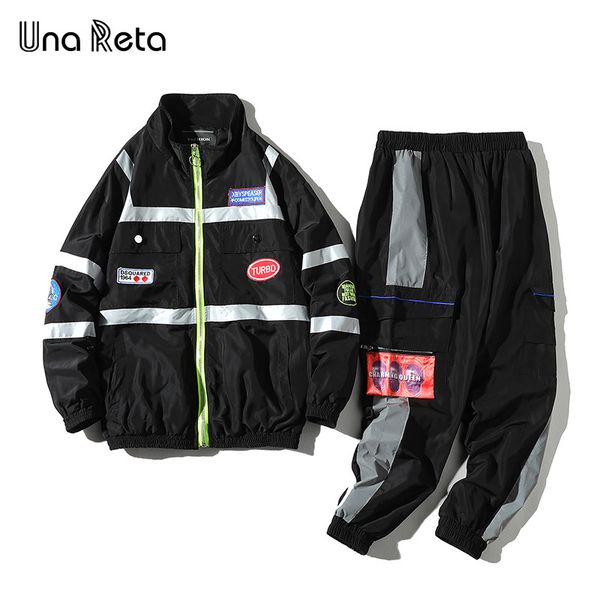 una reta lover 2 piece tracksuit men new spring and autumn splicing streetwear jacket+pant set hip hop sport tracksuit, Gray
una reta lover 2 piece tracksuit men new spring and autumn splicing streetwear jacket+pant set hip hop sport tracksuit, Gray