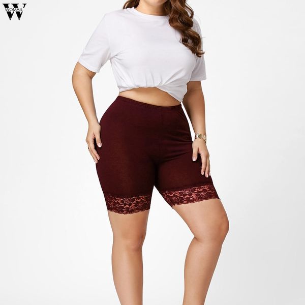 womens plus size mid waist lace hot elastic sports pants trousers trunks skirts accessories four color new hot jan22, Black;white
womens plus size mid waist lace hot elastic sports pants trousers trunks skirts accessories four color new hot jan22, Black;white