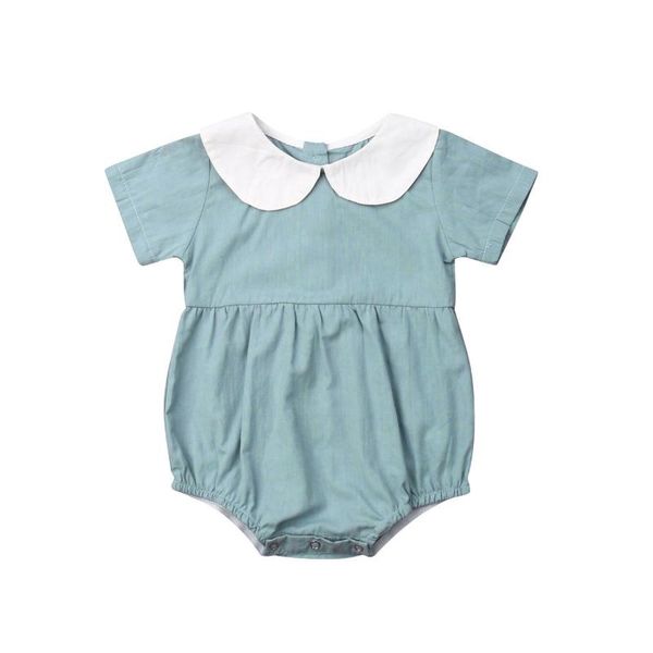 focusnorm newborn infant baby girls bodysuits summer clothes short sleeves jumpsuit bodysuit adorable outfit clothes 6-24months, Blue
focusnorm newborn infant baby girls bodysuits summer clothes short sleeves jumpsuit bodysuit adorable outfit clothes 6-24months, Blue