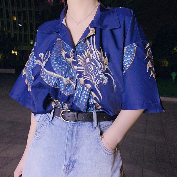 men's casual shirts 2021 summer loose dragon print v-neck short sleeve plus size s-3xl, White;black
men's casual shirts 2021 summer loose dragon print v-neck short sleeve plus size s-3xl, White;black