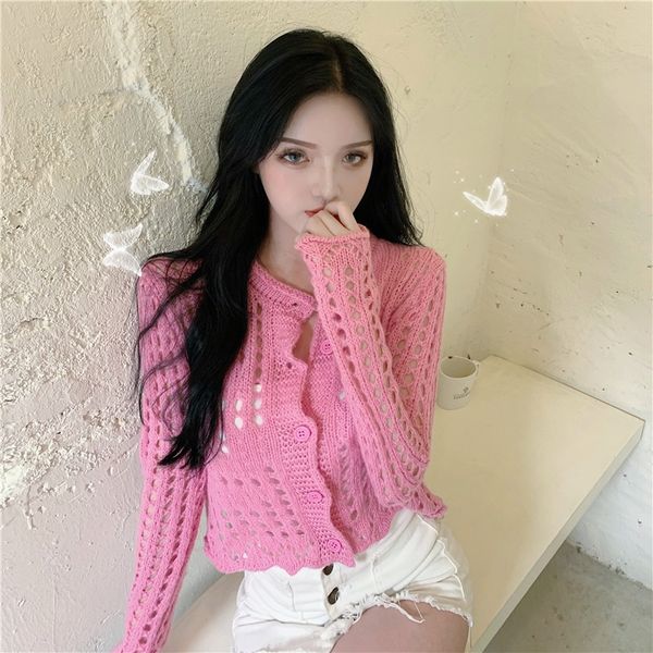 nana fashion womens clothing shop net red woven hollow crochet short all-match cardigan sweater minority design temperament tide, White;black
nana fashion womens clothing shop net red woven hollow crochet short all-match cardigan sweater minority design temperament tide, White;black