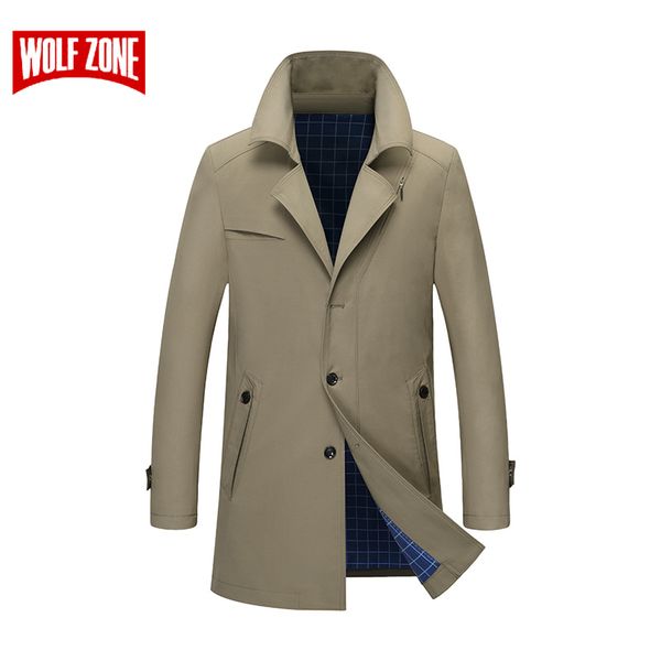 wolf zone trench coat men spring and autumn fashion business casual overcoat classic fit turn-down long mens jacket, Tan;black
wolf zone trench coat men spring and autumn fashion business casual overcoat classic fit turn-down long mens jacket, Tan;black