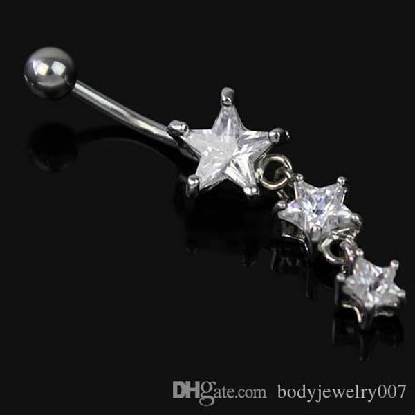 d0614 ( 1 color ) clear color belly ring nice stars style belly ring with piercing body jewlery navel belly ring body jewelry, Silver
d0614 ( 1 color ) clear color belly ring nice stars style belly ring with piercing body jewlery navel belly ring body jewelry, Silver