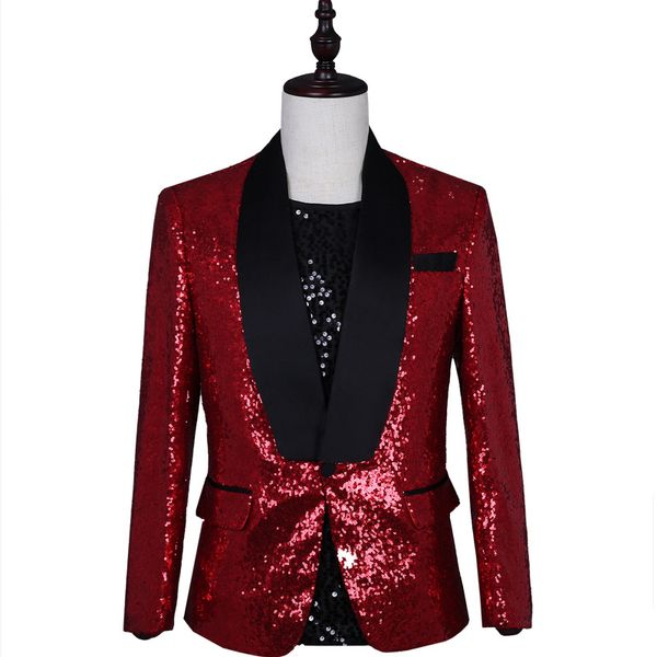 full wine red sequins male nightclub dance or dj stage costumes men's shining slim fit party blazer man fashion casual suits, White;black
full wine red sequins male nightclub dance or dj stage costumes men's shining slim fit party blazer man fashion casual suits, White;black