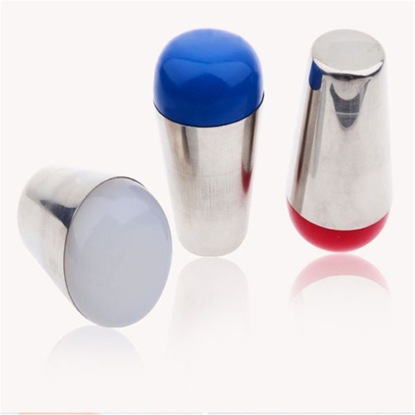 metal stainless steel handle big soft silica gel nail art stamper seal round nail printing accessories, Silver
metal stainless steel handle big soft silica gel nail art stamper seal round nail printing accessories, Silver