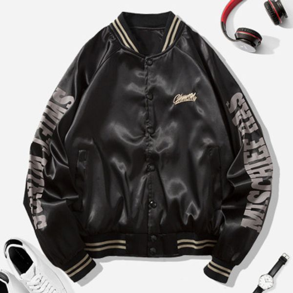 mens designer jackets mens oversized casual jacket youth loose hip hop baseball uniform boys coat 2020 new spring fashion style, Black;brown
mens designer jackets mens oversized casual jacket youth loose hip hop baseball uniform boys coat 2020 new spring fashion style, Black;brown