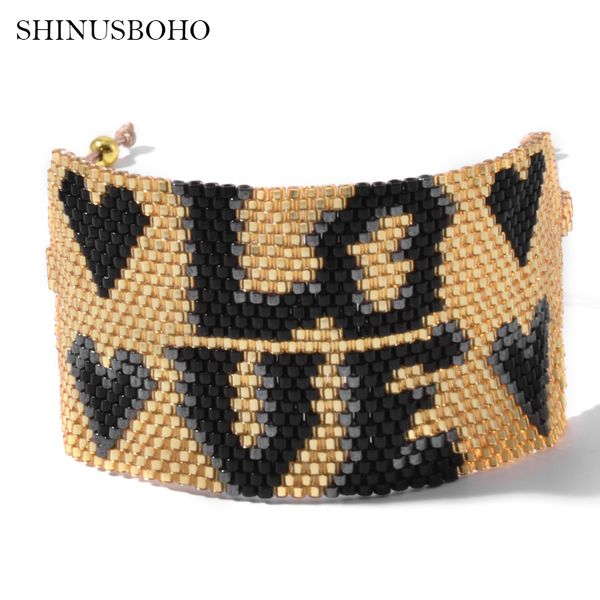 delica miyuki bracelet for women evil eye bracelets heart boho chic pulseira feminina wrist accessories, Golden;silver
delica miyuki bracelet for women evil eye bracelets heart boho chic pulseira feminina wrist accessories, Golden;silver