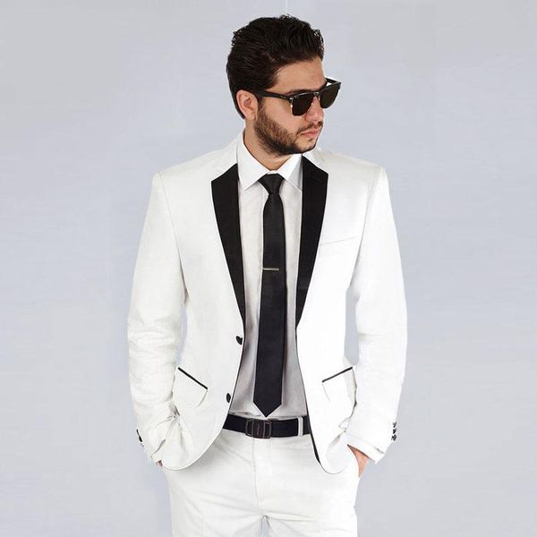 2019 white custom 2 pieces jacket+pants mens wedding suit groom tuxedos groomsmen man party suit, Black;gray
2019 white custom 2 pieces jacket+pants mens wedding suit groom tuxedos groomsmen man party suit, Black;gray
