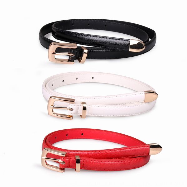 all-match women's full set of black three-piece set thin belt women's belt red white black, Black;brown
all-match women's full set of black three-piece set thin belt women's belt red white black, Black;brown