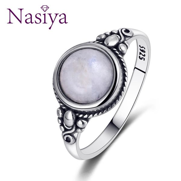 nasiya new trend women's moonstone rings 925 sterling silver moonstone jewelry daily life wedding anniversary engagement gifts, Golden;silver
nasiya new trend women's moonstone rings 925 sterling silver moonstone jewelry daily life wedding anniversary engagement gifts, Golden;silver