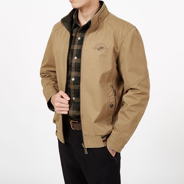 plus size 7xl 8xl mens jackets and coats spring new jacket stand zipper collar both sides wear men's cotton outerwear, Black;brown
plus size 7xl 8xl mens jackets and coats spring new jacket stand zipper collar both sides wear men's cotton outerwear, Black;brown