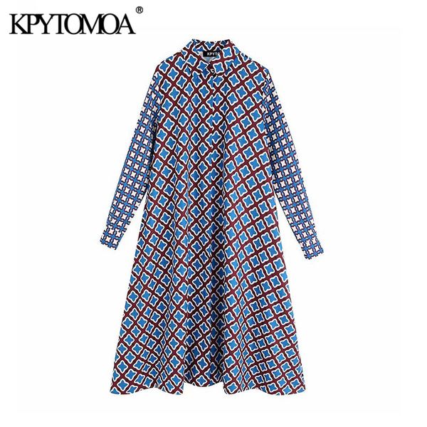 kpytomoa women chic fashion geometric print midi shirt dress vintage lapel collar long sleeve cozy female dresses vestidos mujer, Black;gray
kpytomoa women chic fashion geometric print midi shirt dress vintage lapel collar long sleeve cozy female dresses vestidos mujer, Black;gray