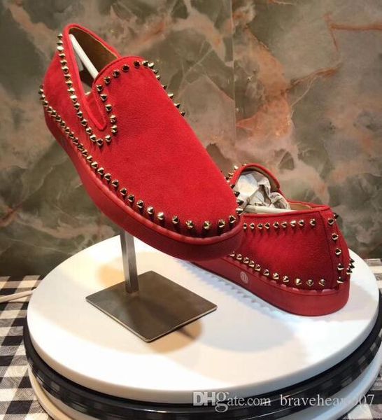 paris designer low black leather with spikes lace up causal man woman sneaker red blue black flat bottom party shoes size 36-47 c3
paris designer low black leather with spikes lace up causal man woman sneaker red blue black flat bottom party shoes size 36-47 c3