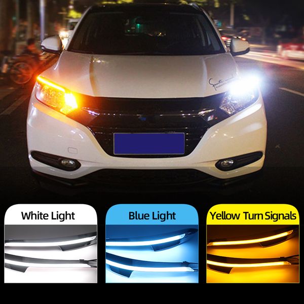2pcs led daytime running light yellow turn signal relay car headlight eyebrow decoration for hrv hr-v 2015 2016 2017 2018
2pcs led daytime running light yellow turn signal relay car headlight eyebrow decoration for hrv hr-v 2015 2016 2017 2018
