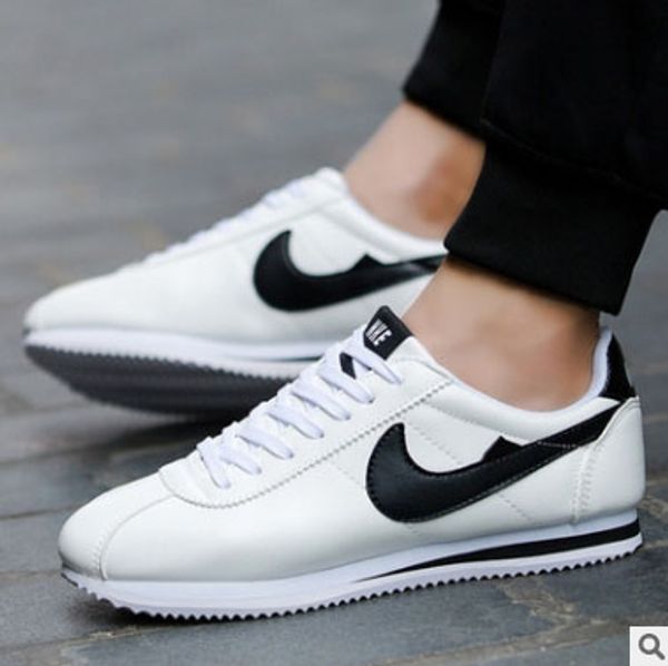 men women casual running shoe pu leather sports shoes new fashion agan sneakers outdoor jogging shoes walking shoes bullet trainers, Black 
men women casual running shoe pu leather sports shoes new fashion agan sneakers outdoor jogging shoes walking shoes bullet trainers, Black