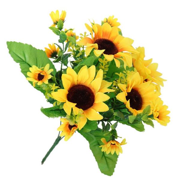 2 bouquet yellow sunflowers artificial fake flowers for floral home decor silk sunflower garden l party wedding decorations
2 bouquet yellow sunflowers artificial fake flowers for floral home decor silk sunflower garden l party wedding decorations