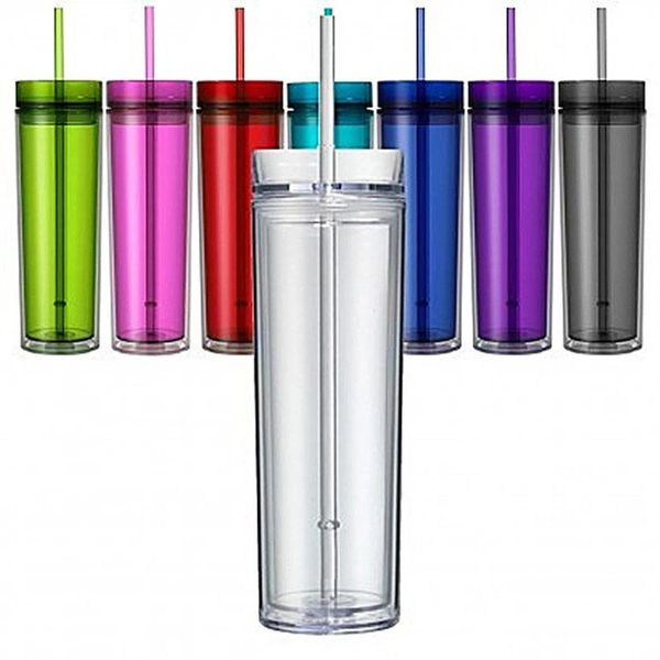 16oz acrylic skinny tumbler double wall clear plastic water bottle flask drinking cup with lid and straw heatproof water bottle in stock a02
16oz acrylic skinny tumbler double wall clear plastic water bottle flask drinking cup with lid and straw heatproof water bottle in stock a02