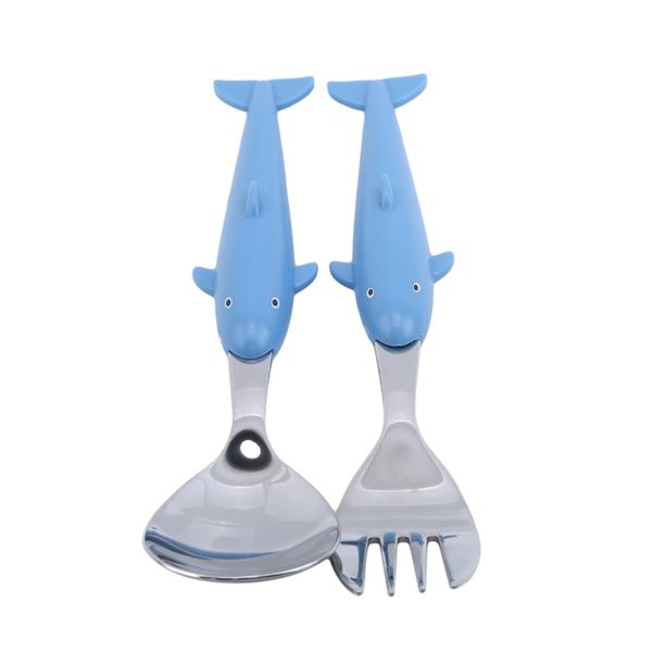 1pc children's tableware spoon fork baby cute stainless steel cutlery colorful animal cartoon dolphin tableware
1pc children's tableware spoon fork baby cute stainless steel cutlery colorful animal cartoon dolphin tableware