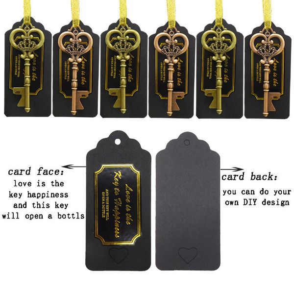 vintage keychain bottle opener key beer bottle opener wedding pendant gift party favors bar tool zinc alloy with black card and sticker
vintage keychain bottle opener key beer bottle opener wedding pendant gift party favors bar tool zinc alloy with black card and sticker