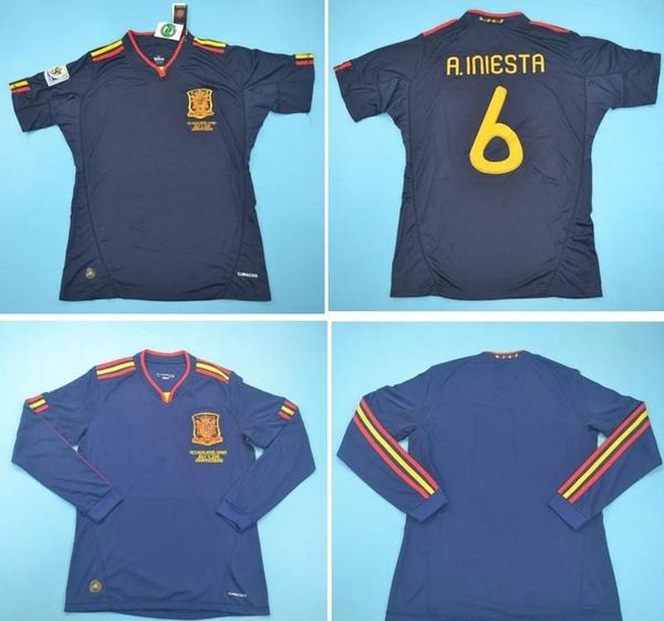 top 2010 испания ретро трикотажные изделия vintage classic a.iniesta torres футбол джерси xavi футбол рубашка david villa камиза де futebol, Black;yellow
top 2010 испания ретро трикотажные изделия vintage classic a.iniesta torres футбол джерси xavi футбол рубашка david villa камиза де futebol, Black;yellow