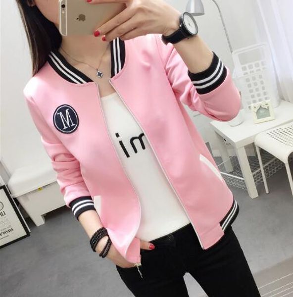 carol diaries women baseball jacket preppy college jackets plus size m-5xl bomber jacket 2018 spring autumn coats basic outwear, Black;brown
carol diaries women baseball jacket preppy college jackets plus size m-5xl bomber jacket 2018 spring autumn coats basic outwear, Black;brown