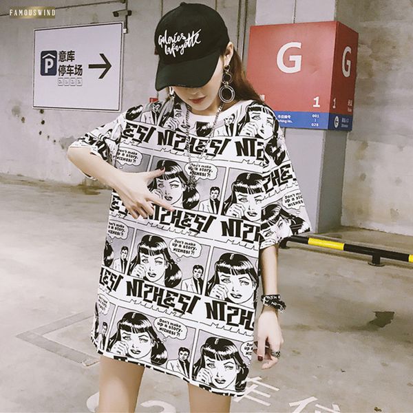 style t shirt summer big korean for female ulzzang cartoon anime t harajuku loose women o neck tee shirt, White
style t shirt summer big korean for female ulzzang cartoon anime t harajuku loose women o neck tee shirt, White
