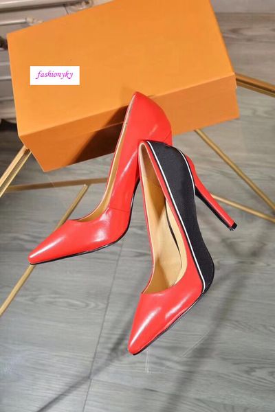 10cm high heels shoes red black color genuine leather point toe women pumps rubber wedding shoes
10cm high heels shoes red black color genuine leather point toe women pumps rubber wedding shoes