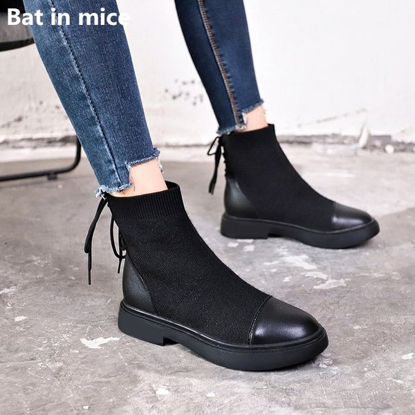 winter women ankle snow boots slip on lace-up black boots shoes women female flats comfort casual warm booties botas t856
winter women ankle snow boots slip on lace-up black boots shoes women female flats comfort casual warm booties botas t856