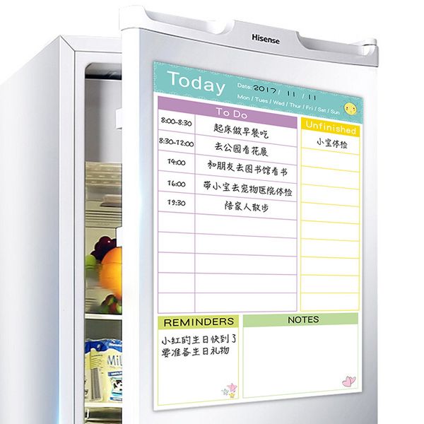 fridge refrigerator magnetic whiteboard magnets board to-do list today daily planner 2019 organizer for kitchen tool
fridge refrigerator magnetic whiteboard magnets board to-do list today daily planner 2019 organizer for kitchen tool