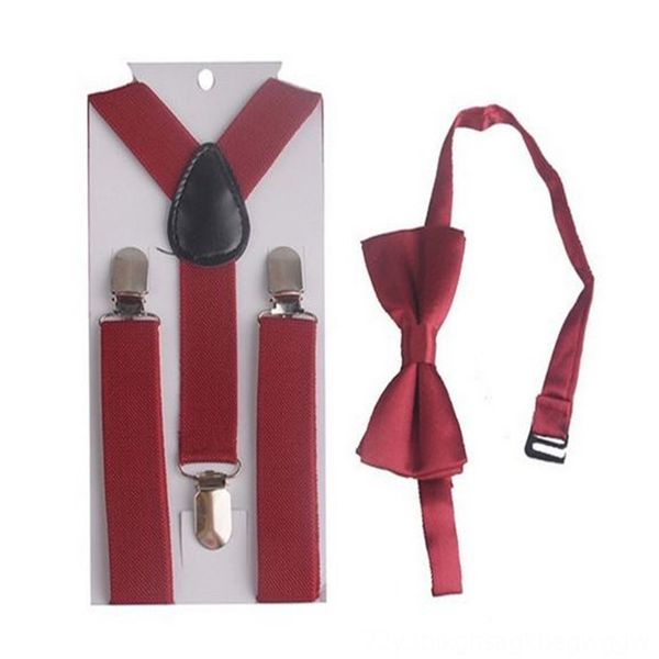 fashion 2 pcs children toddlers boys suspenders kids bowtie solid color party clothing accessories yhhtr0016 suspenders belts & accessories, Black;white
fashion 2 pcs children toddlers boys suspenders kids bowtie solid color party clothing accessories yhhtr0016 suspenders belts & accessories, Black;white