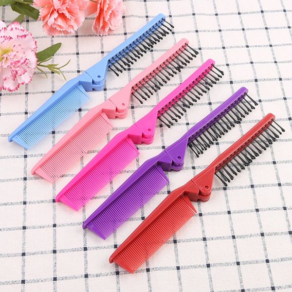 100/lot foldable hair comb portable travel hair brush 2 in 1 comb tooth hairbrush folding combs anti-static hair brush, Silver
100/lot foldable hair comb portable travel hair brush 2 in 1 comb tooth hairbrush folding combs anti-static hair brush, Silver