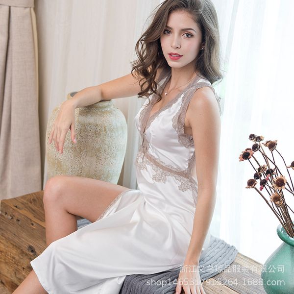 summer season and unbacked lace deep v suspender sleepwear pijamas nightgowns nightdress home clothes, Black;red
summer season and unbacked lace deep v suspender sleepwear pijamas nightgowns nightdress home clothes, Black;red