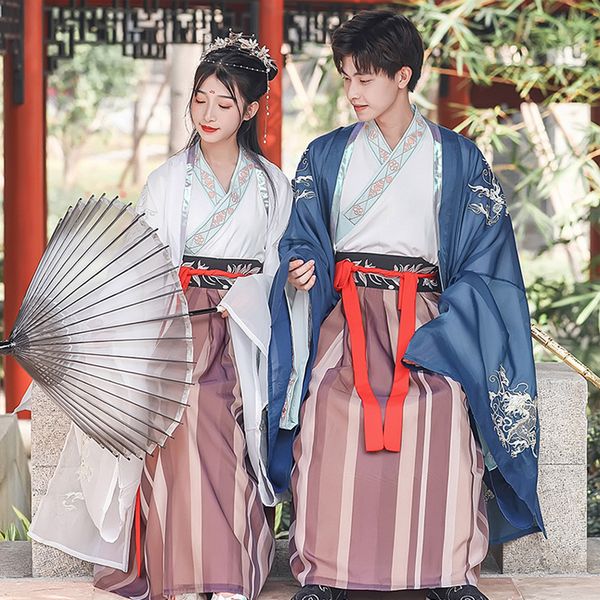 men hanfu traditional dance costumes women chinese dragon print folk performance clothing oriental festival outfit bl4046, Black;red
men hanfu traditional dance costumes women chinese dragon print folk performance clothing oriental festival outfit bl4046, Black;red