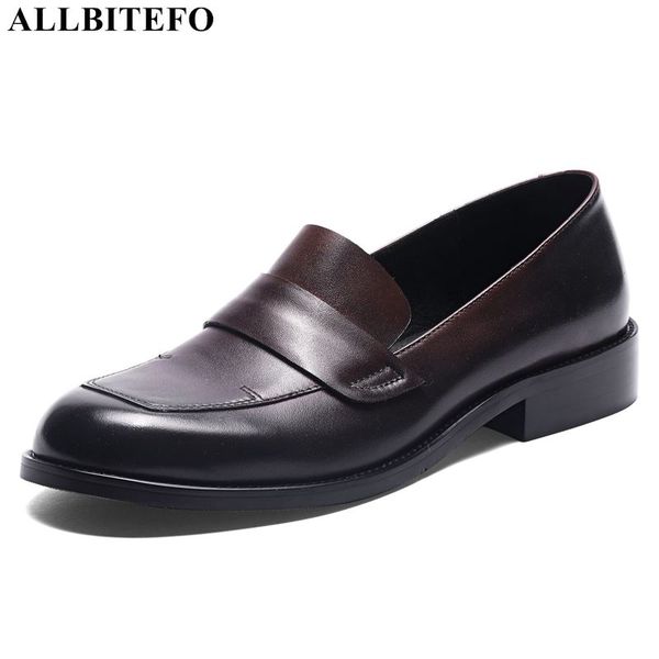 allbitefo large size:33-44 full genuine leather low-heeled women shoes office ladies shoes spring women heels, Black
allbitefo large size:33-44 full genuine leather low-heeled women shoes office ladies shoes spring women heels, Black