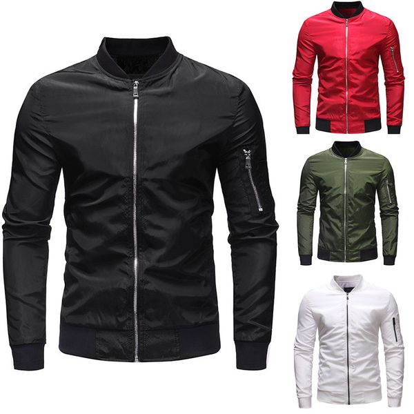 желание мужчины сплошного цвета открытого -style zipper простой универсальный jacket, Black;brown
желание мужчины сплошного цвета открытого -style zipper простой универсальный jacket, Black;brown