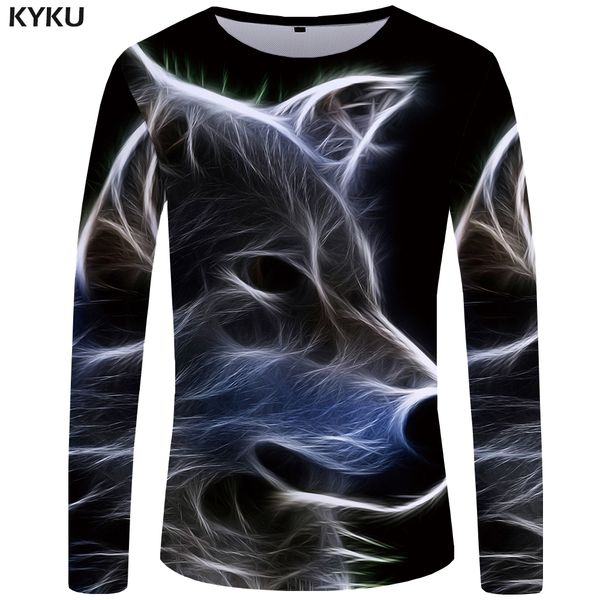 kyku wolf t shirt men long sleeve shirt gothic rock light clothes black funny t shirts animal 3d t-shirt anime mens clothing, White;black
kyku wolf t shirt men long sleeve shirt gothic rock light clothes black funny t shirts animal 3d t-shirt anime mens clothing, White;black