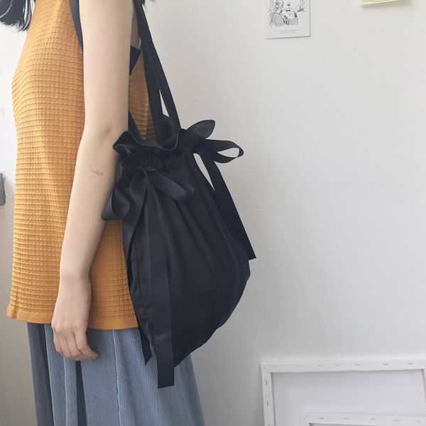 girl summer wind draw string one shoulder bag handbag joker smooth satin, japan and south korea women handbags
girl summer wind draw string one shoulder bag handbag joker smooth satin, japan and south korea women handbags